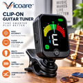Vicoare™ Clip-On Digital Instrument Tuner – Portable Multi-Mode Tuning Device for Guitar, Bass, Ukulele & Compatible String Instruments