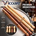 Vicoare™ Wooden Drumsticks – Maple or Hickory Drum Stick Pairs in Multiple Sizes for Drum Set Practice, Lessons & Live Performance